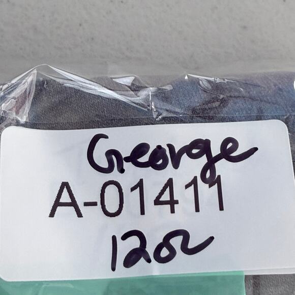 George Shorts Mens 2XL 44-46 Gray Super Soft Knit Lounge Stretch Drawstring 9" - Picture 7 of 7